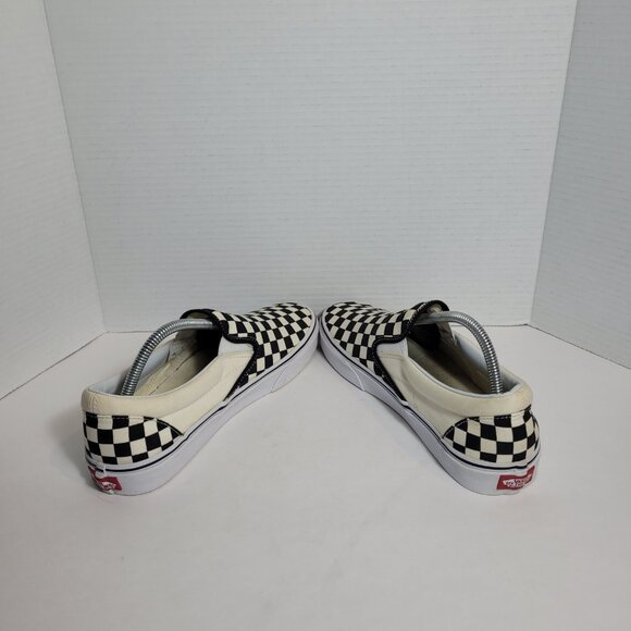 Vans Checkerboard Slip On Skate Sneakers Shoes Men's Size 10 - Picture 7 of 10
